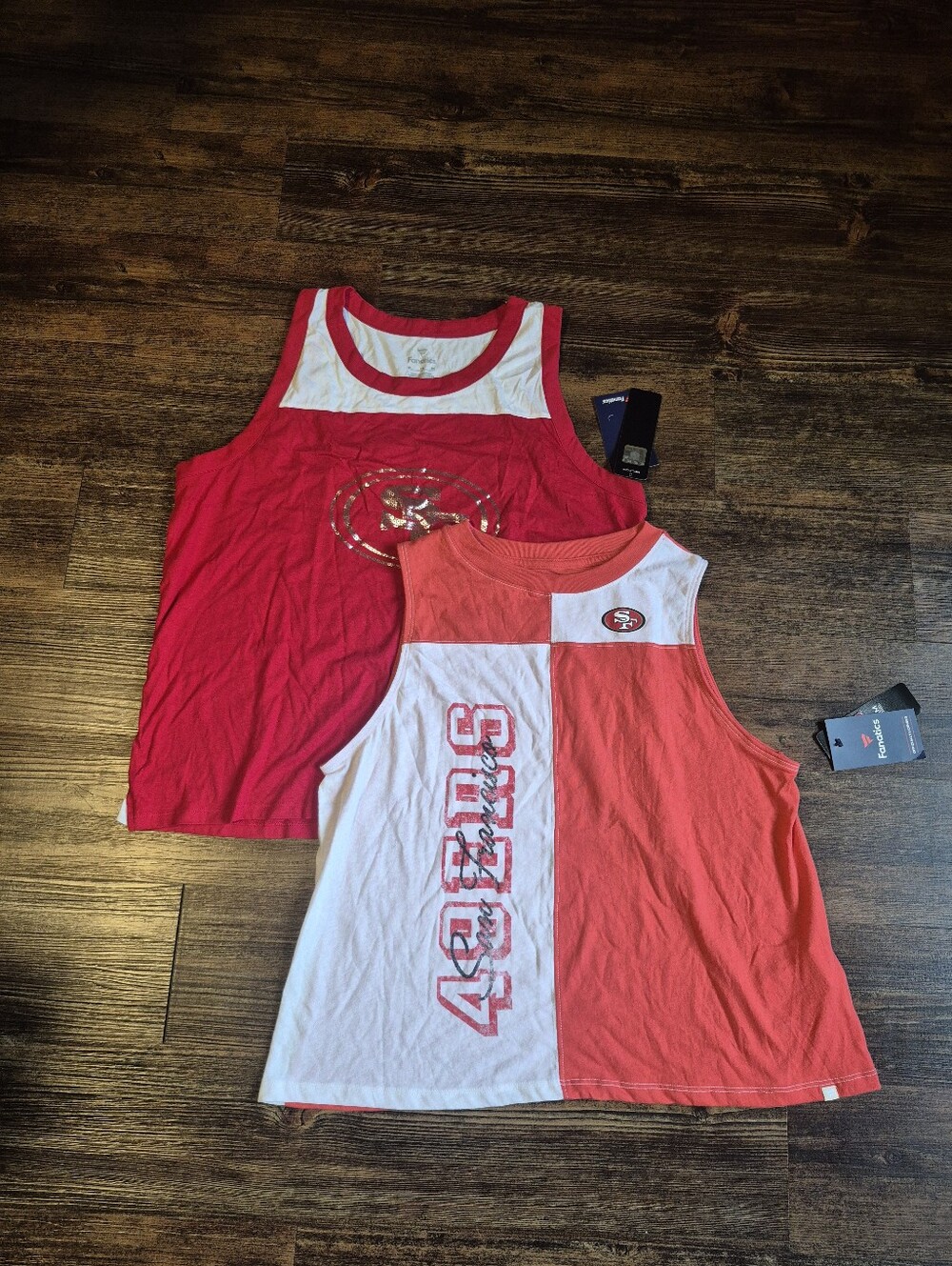 San Francisco 49ers Womens Tank Top Bundle Size XL